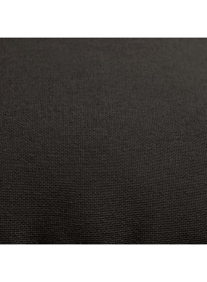 Fatboy Point Soft Canvas Indoor Pouf (Small) | Made from 100% recycled polyester | Lightweight and easy to move | Multifunctional use as a seat, footrest, or side table | 50 × 35 cm - Black Licorice - Image 5